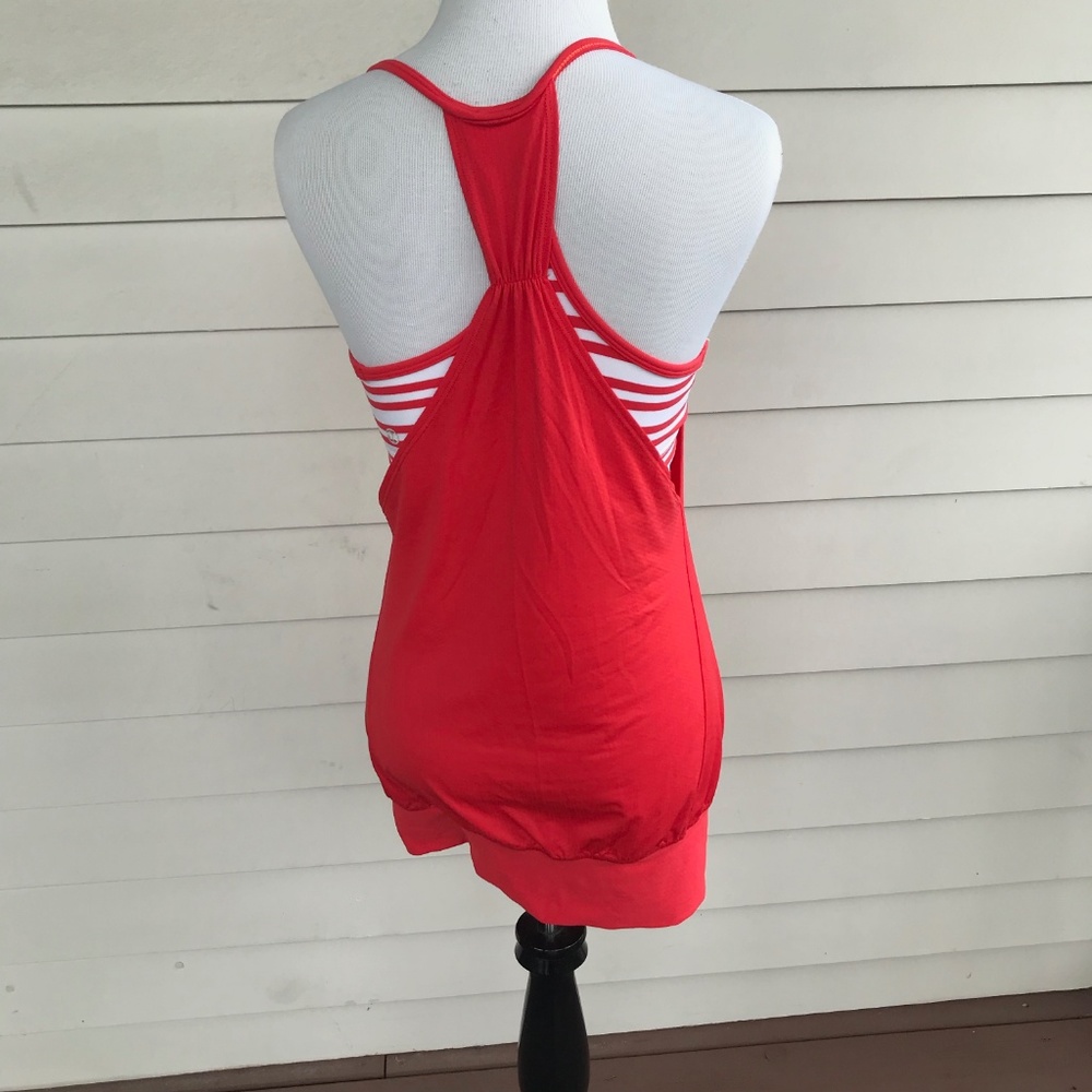 Lululemon No Limits Bra Tank Twin Stripe Love Top - Picture 3 of 8